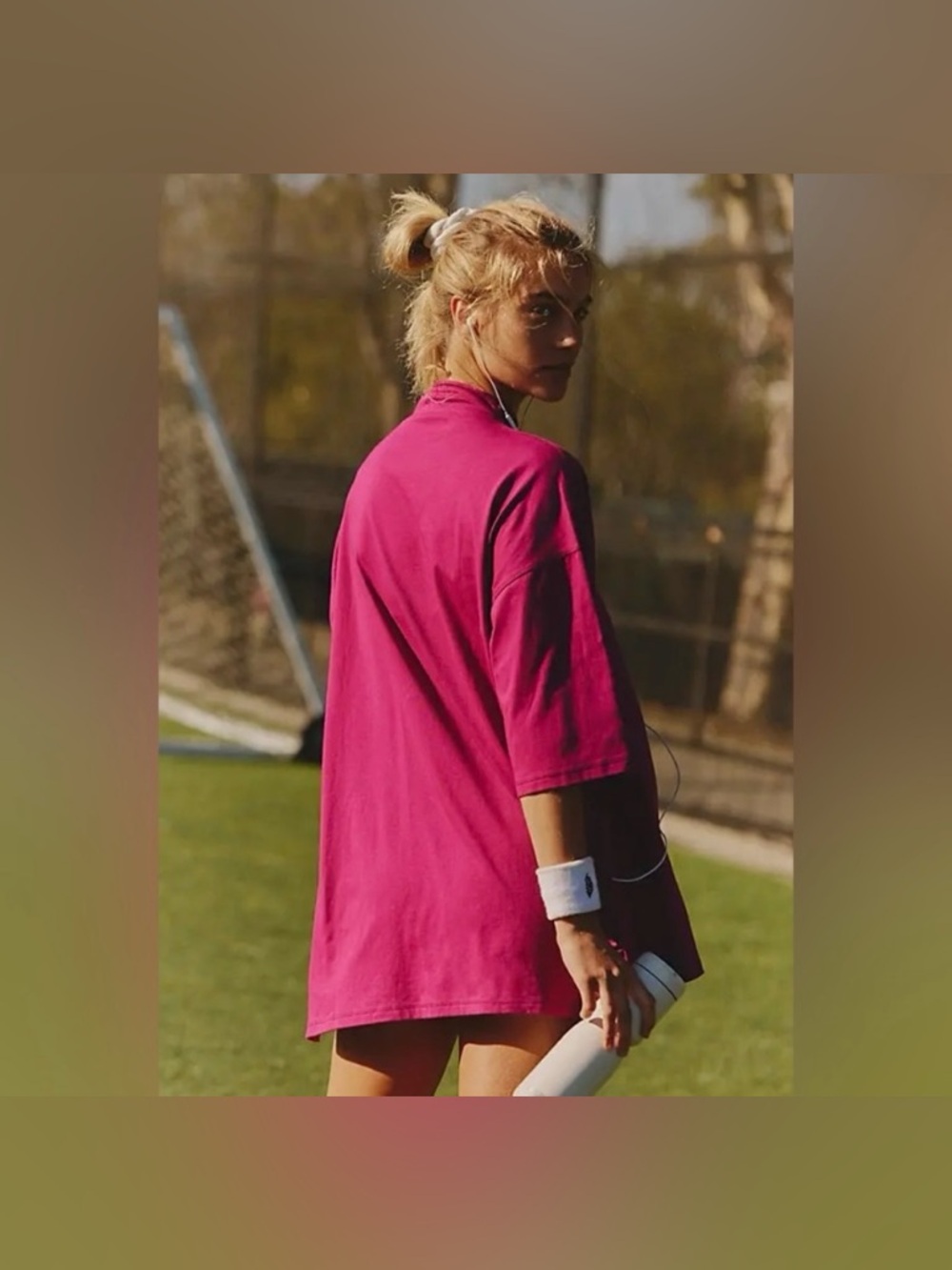 Free People Movement ~  Throw Over Tunic ~ Berry Blitz~ XS ~ * NWT * - Picture 6 of 12